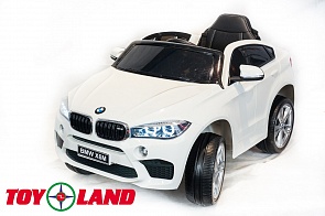 Электромобиль ToyLand BMW X6 mini белого цвета (ToyLand, JJ2199 Б)